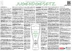 Aushängetafel für Gewerbetreibende und Veranstaltungen zu den Regelungen des Steiermärkischen Jugendgesetz